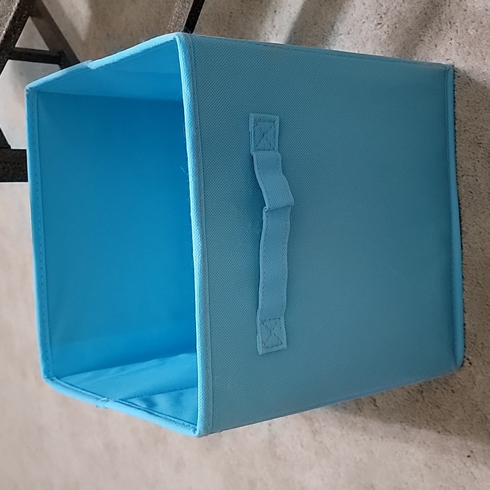 Cloth Organizing Bin (Baby Blue)